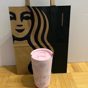 Starbucks Kaffee to go Becher rosa Thermo "Banger Petal Shimmer Sakura"