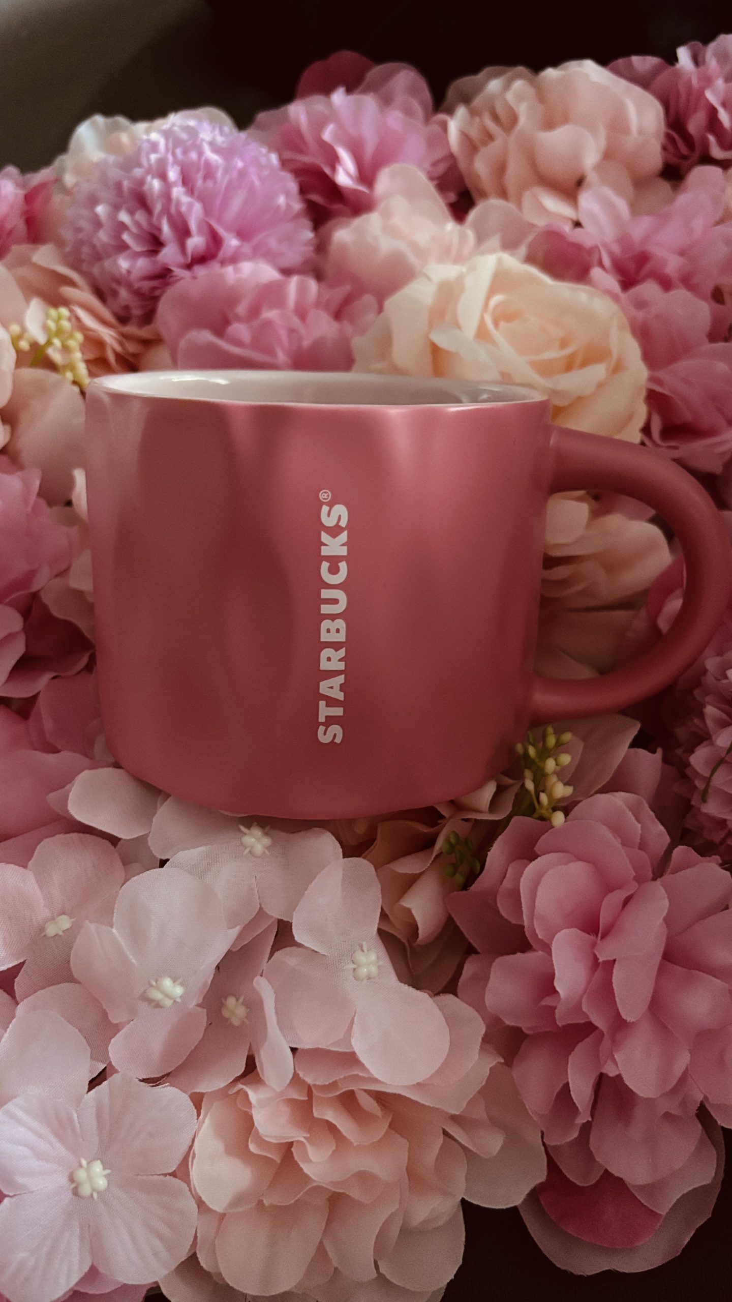 Starbucks Tasse pink "Mug Ripple Rasberry" Sommerkollektion Kaffeetasse