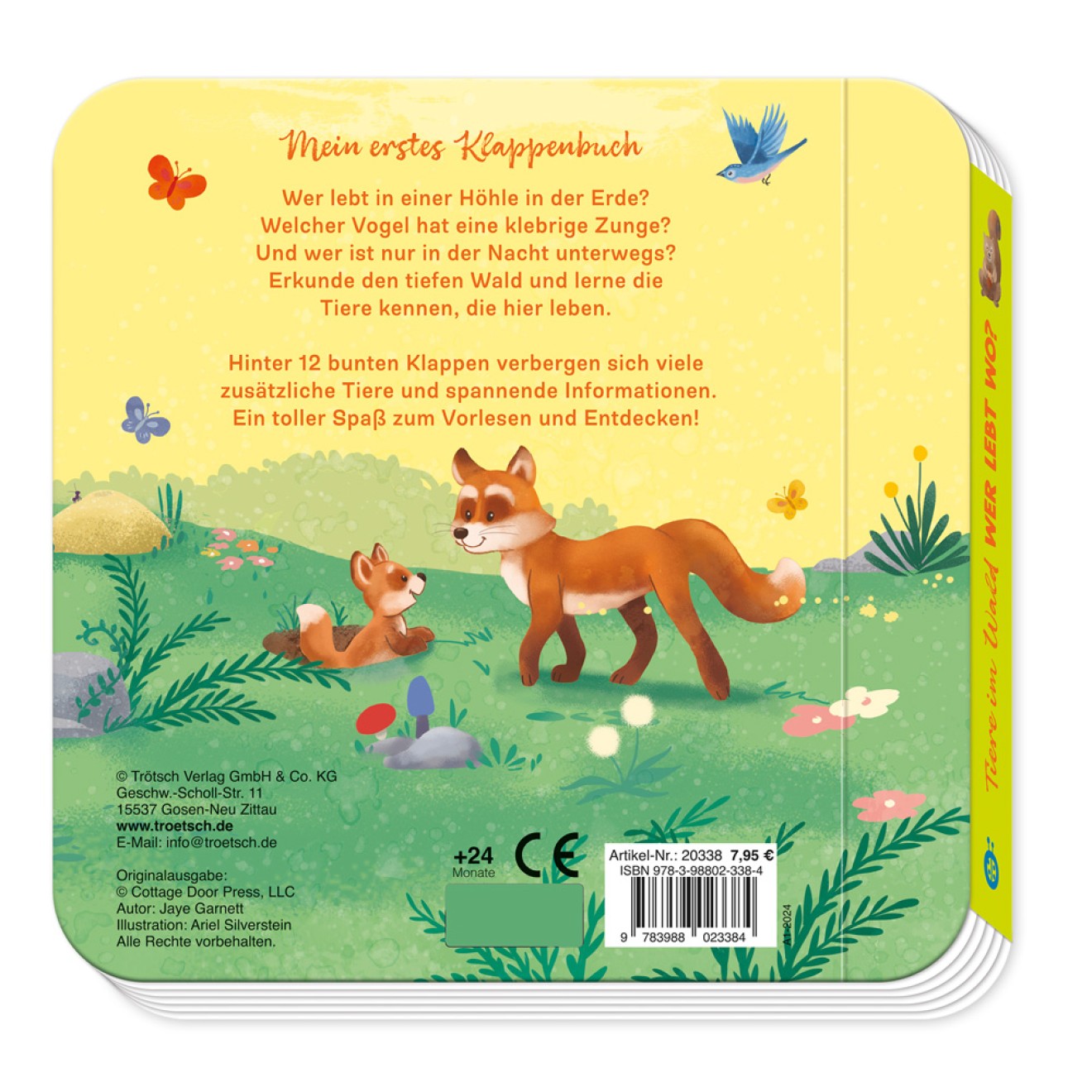 Klappenbuch - Tiere im Wald Wer lebt wo? – Bild 8