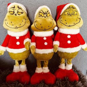 Grinch Dekofiguren Weihnachten ca. 45cm